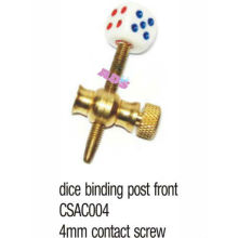 dice binding post front for tattoo machine/gun